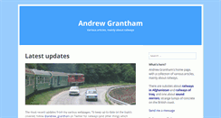 Desktop Screenshot of andrewgrantham.co.uk